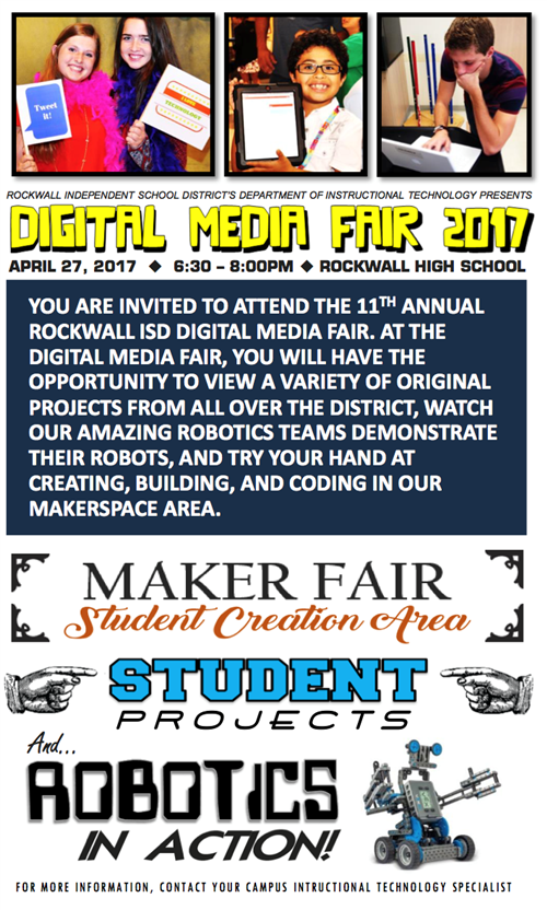 digital media fair flyer 